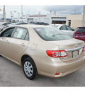 toyota corolla 2011 gold sedan le gasoline 4 cylinders front wheel drive automatic 78550
