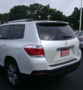 toyota highlander 2012 white suv limited gasoline 6 cylinders front wheel drive automatic 75604