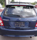 mazda protege5 2003 blue hatchback gasoline 4 cylinders dohc front wheel drive manual 77375