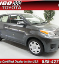 scion xd 2012 gray hatchback gasoline 4 cylinders front wheel drive not specified 91731