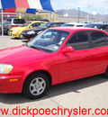 hyundai accent 2005 red sedan gasoline 4 cylinders front wheel drive standard 79925