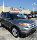 ford explorer 2013 gray suv xlt 4x4 6 cylinders automatic with overdrive 60546