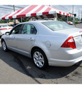 ford fusion 2011 silver sedan se flex fuel 6 cylinders front wheel drive automatic with overdrive 08902