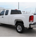 gmc sierra 2500hd 2010 white pickup truck work truck gasoline 8 cylinders 2 wheel drive automatic with overdrive 77037