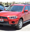 mitsubishi outlander 2012 dk  red es gasoline 4 cylinders front wheel drive automatic 76903