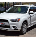 mitsubishi outlander sport 2012 white se gasoline 4 cylinders front wheel drive automatic 76903