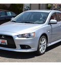 mitsubishi lancer 2012 silver sedan gt gasoline 4 cylinders front wheel drive automatic 76903