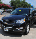 chevrolet traverse 2012 black suv gasoline 6 cylinders front wheel drive automatic 75075