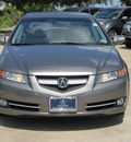 acura tl 2007 gray sedan gasoline 6 cylinders front wheel drive shiftable automatic 77074