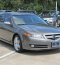 acura tl 2007 gray sedan gasoline 6 cylinders front wheel drive shiftable automatic 77074
