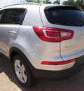 kia sportage 2013 bright silver suv lx gasoline 4 cylinders front wheel drive 6 speed automatic 77375