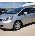 honda fit 2012 dk  gray hatchback gasoline 4 cylinders front wheel drive automatic 77034