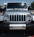 jeep wrangler unlimited 2011 silver suv sahara gasoline 6 cylinders 4 wheel drive automatic with overdrive 76018