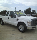 ford f 250 super duty 2009 white xl gasoline 8 cylinders 2 wheel drive automatic 75503