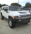 hummer h3 2007 white suv gasoline 5 cylinders 4 wheel drive automatic 75503