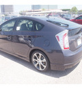 toyota prius 2012 gray hatchback three hybrid 4 cylinders front wheel drive automatic 77074