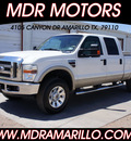 ford f 250 super duty 2008 white lariat diesel 8 cylinders 4 wheel drive automatic 79110