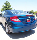 honda civic 2012 blue coupe ex w navi gasoline 4 cylinders front wheel drive automatic 75034