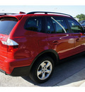 bmw x3 2008 red suv 3 0si gasoline 6 cylinders all whee drive automatic 78729