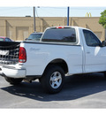 ford f 150 2002 white pickup truck xl gasoline 6 cylinders rear wheel drive 5 speed manual 78217