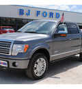 ford f 150 2012 gray platinum gasoline 6 cylinders 4 wheel drive automatic with overdrive 77575