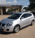 pontiac vibe 2009 silver wagon 2 4l gasoline 4 cylinders front wheel drive automatic 76049