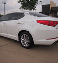 kia optima 2013 white sedan lx gasoline 4 cylinders front wheel drive automatic 75150