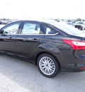 ford focus 2012 black sedan sel flex fuel 4 cylinders front wheel drive 6 speed automatic 77388