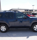 nissan xterra 2007 dk  blue suv gasoline 6 cylinders rear wheel drive automatic with overdrive 76011