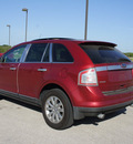 ford edge 2008 red suv limited gasoline 6 cylinders front wheel drive automatic 75119