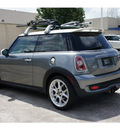 mini cooper 2008 gray hatchback cooper gasoline 4 cylinders front wheel drive automatic 77099