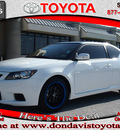 scion tc 2011 white hatchback gasoline 4 cylinders front wheel drive 6 speed manual 76011
