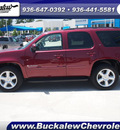 chevrolet tahoe 2008 dk  red suv lt gasoline 8 cylinders 2 wheel drive automatic 77304