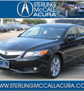acura ilx 2013 black sedan 2 0l w tech gasoline 4 cylinders front wheel drive automatic with overdrive 77074