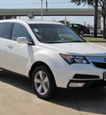 acura mdx 2012 white suv gasoline 6 cylinders all whee drive automatic with overdrive 77074