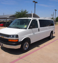 chevrolet express 2012 white van lt 3500 8 cylinders automatic 76049