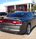 dodge charger 2011 dk  gray sedan r t plus gasoline 8 cylinders rear wheel drive shiftable automatic 75093