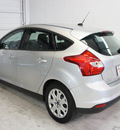 ford focus 2012 silver hatchback flex fuel 4 cylinders front wheel drive automatic 76502