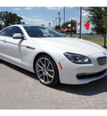 bmw 6 series 2012 white coupe 650i gasoline 8 cylinders rear wheel drive automatic 78006
