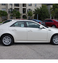 cadillac cts 2013 white sedan 3 0l luxury gasoline 6 cylinders rear wheel drive automatic with overdrive 77002