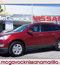 chevrolet traverse 2010 dk  red suv lt gasoline 6 cylinders front wheel drive automatic 79119