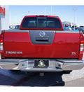 nissan frontier 2011 dk  red sv v6 gasoline 6 cylinders 2 wheel drive automatic 79119