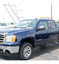 gmc sierra 1500 2012 dk  blue sle flex fuel 8 cylinders 2 wheel drive automatic with overdrive 77074