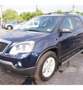 gmc acadia 2012 dk  blue suv sle gasoline 6 cylinders front wheel drive automatic 77074
