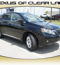 lexus rx 350 2010 black suv gasoline 6 cylinders all whee drive automatic 77546