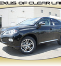 lexus rx 450h 2013 black suv hybrid 6 cylinders front wheel drive automatic 77546