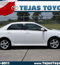 toyota corolla 2011 white sedan s gasoline 4 cylinders front wheel drive automatic 77338