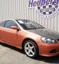 acura rsx 2005 blaze orange hatchback type s gasoline 4 cylinders front wheel drive 6 speed manual 80905