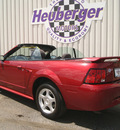 ford mustang 2004 dk  red deluxe gasoline 6 cylinders rear wheel drive 5 speed manual 80905