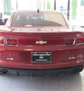 chevrolet camaro 2010 red coupe ss gasoline 8 cylinders rear wheel drive automatic with overdrive 77477